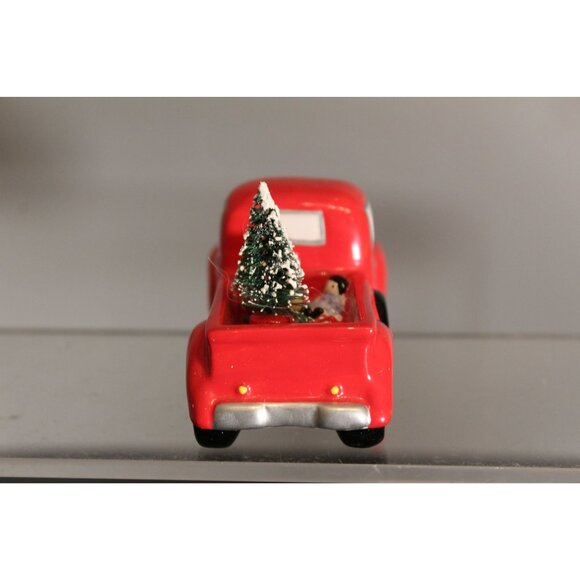 Dept 56 Heritage Village Collection North Pole Series Red Truck Hand-painted - Picture 4 of 10